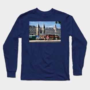 Conciergerie Prison on the Ile de la Cite, Paris, France Long Sleeve T-Shirt